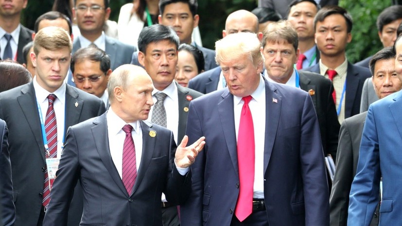 Трамп, Россия, США, санкции, Путин
